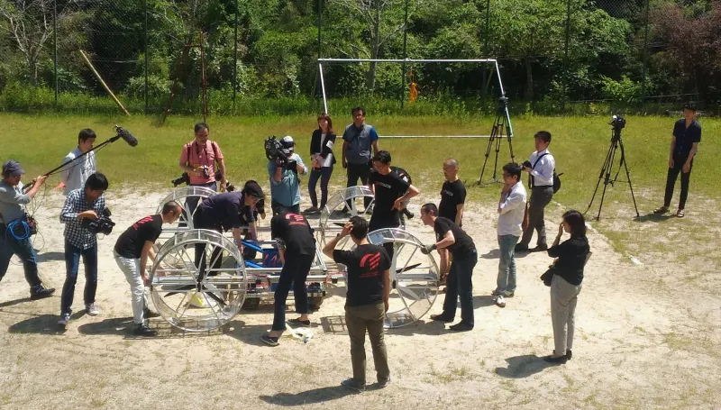 فيديو| SkyDrive السيارة الطائرة من تويوتا تسقط أثناء تحليقها