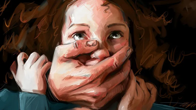 يعرض تسجيلاً مخلاً بالآداب على طفلة ليهتك عرضها