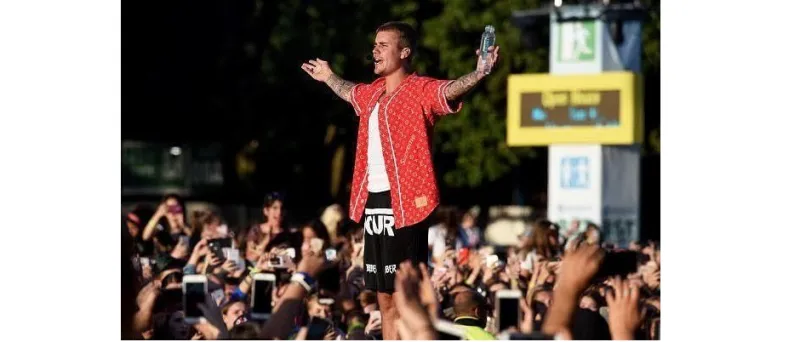 جاستن بيبر يكسر الخوف في لندن