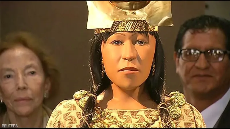 الكشف عن وجه حاكمة توفيت قبل 1700 عام في البيرو