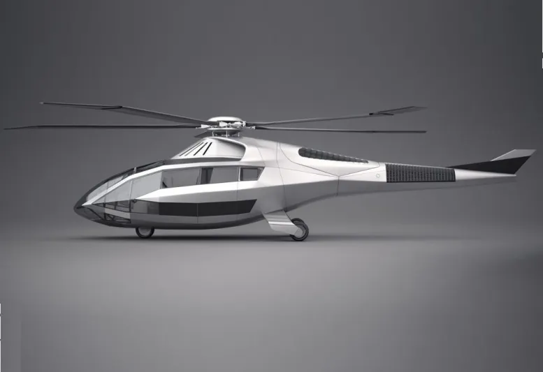 مروحية FCX-001 مقتبسة من لامبورغيني أفينتادور (صور)