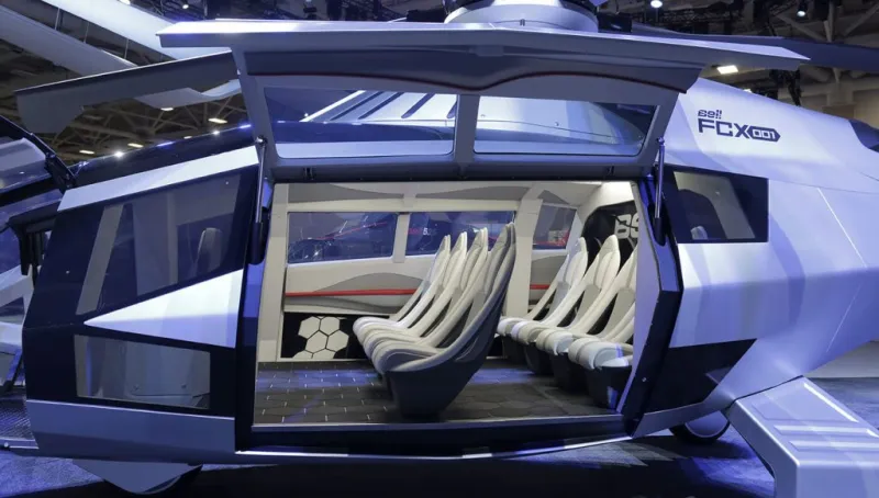 مروحية FCX-001 مقتبسة من لامبورغيني أفينتادور (صور)