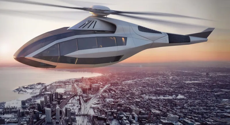 مروحية FCX-001 مقتبسة من لامبورغيني أفينتادور (صور)