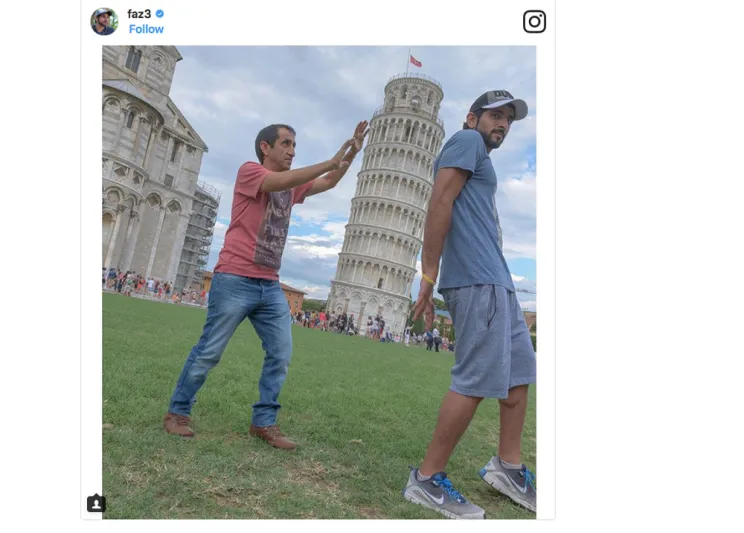 حياة ولي عهد دبي.. كما يرويها لنا على إنستغرام (صور)