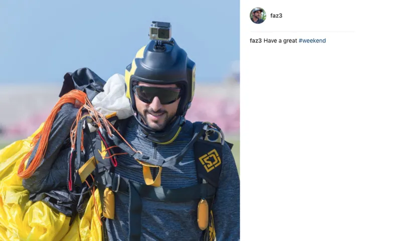 حياة ولي عهد دبي.. كما يرويها لنا على إنستغرام (صور)