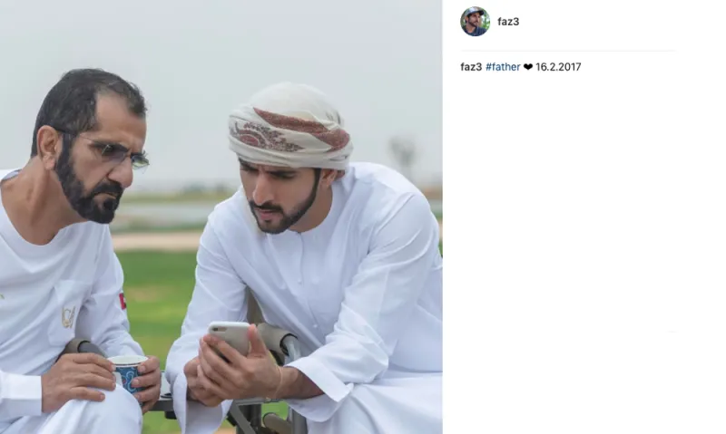 حياة ولي عهد دبي.. كما يرويها لنا على إنستغرام (صور)