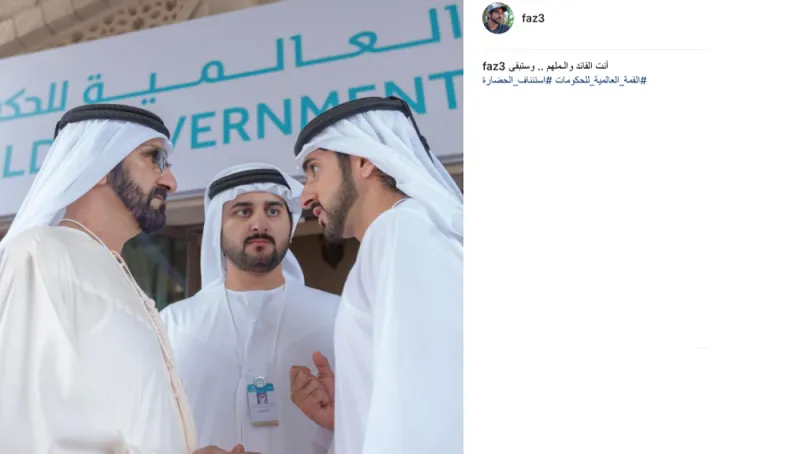 حياة ولي عهد دبي.. كما يرويها لنا على إنستغرام (صور)