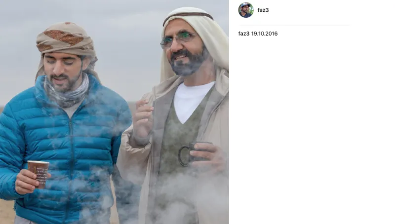 حياة ولي عهد دبي.. كما يرويها لنا على إنستغرام (صور)