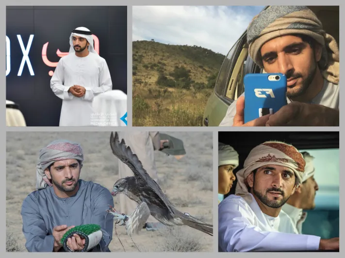 حياة ولي عهد دبي.. كما يرويها لنا على إنستغرام (صور)