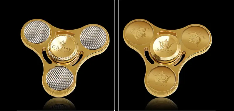 لعبة سبينر ذهبية بـ 18 ألف دولار