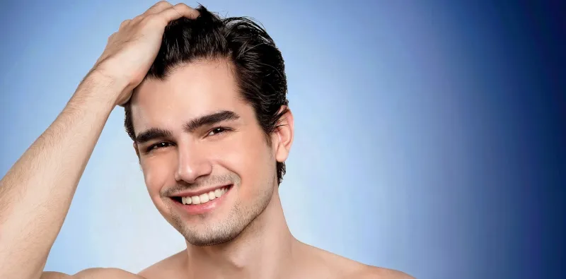 للرجل فقط اعتنِ بشعركَ