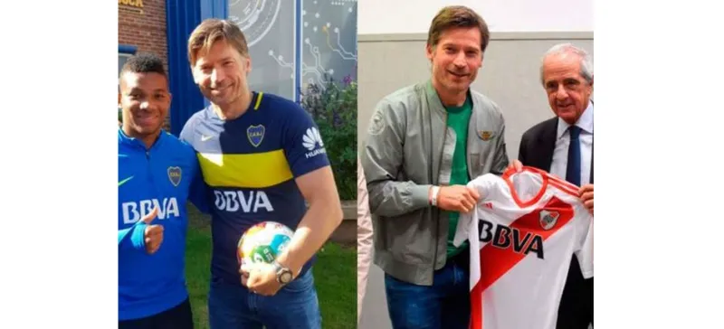 نجوم صراع العروش وحب كرة القدم