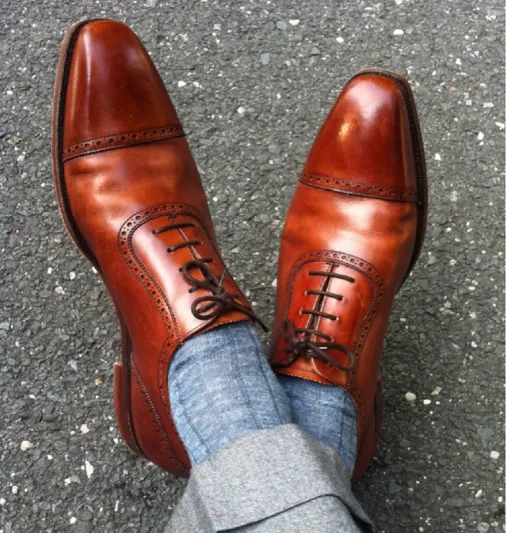 لتكتمل اناقتك.. 6 قواعد اتبعها قبل انتعال الحذاء البني