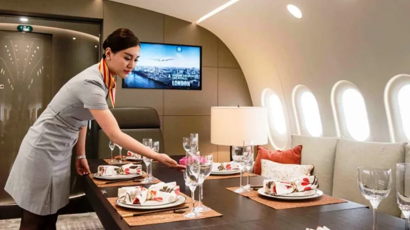 ساعة واحدة على متن فندق الأحلام الطائر ستكلفك 74 ألف دولار.. فهل تستحق؟