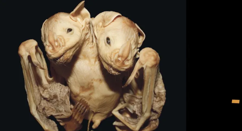 ظهور خفاش برأسين للمرة الثالثة في تاريخ العلم (صورة)