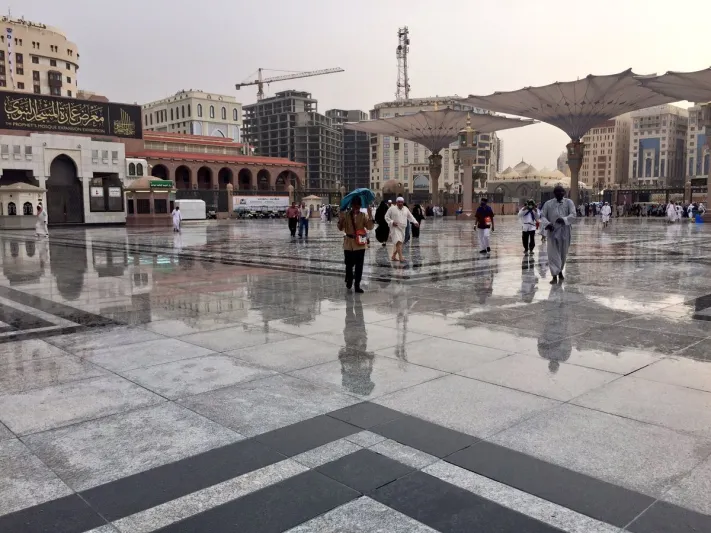 فيديو| «#امطار_المدينه».. كيف استغل مغردو «تويتر» هذا الموسم؟