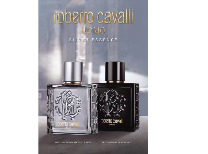  اومو سيلفر ايسنس وجه ساحر جديد لروبرتو كفالي