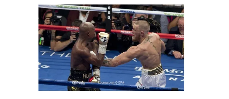 بالصور مايويذر يهزم مكجريجور بالضربة القاضية