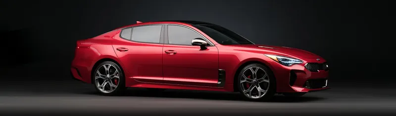 شركة كيا تخطف الأنظار بسيارة ستينجر