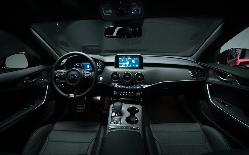 شركة كيا تخطف الأنظار بسيارة ستينجر