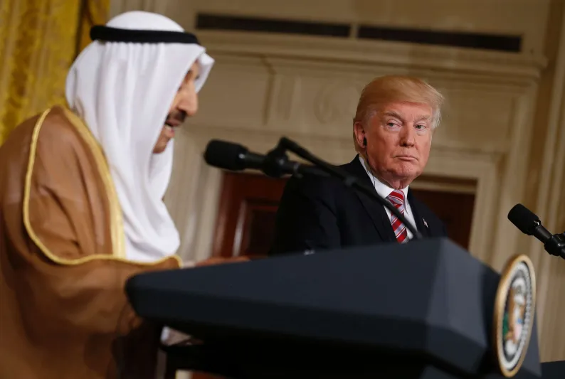سبب غريب لغيرة الرئيس الأميركي دونالد ترامب من أمير الكويت !