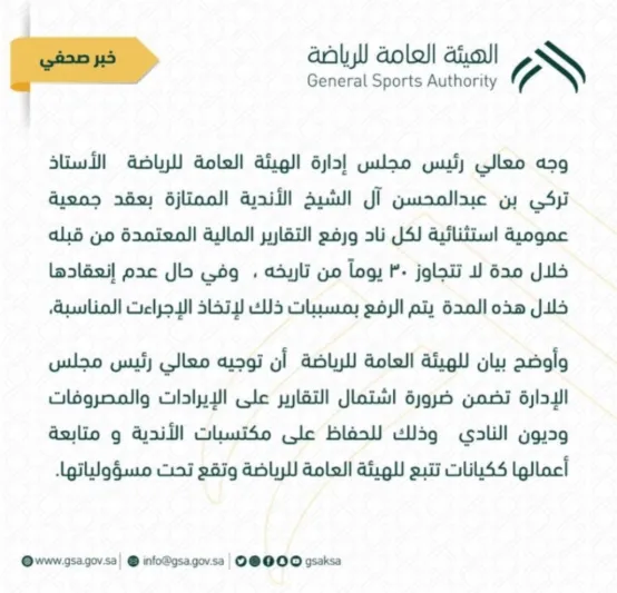 «#مؤتمر_رئيس_هيئة_الرياضة».. آل الشيخ يتخذ قرارات تاريخية لمصلحة الكرة السعودية