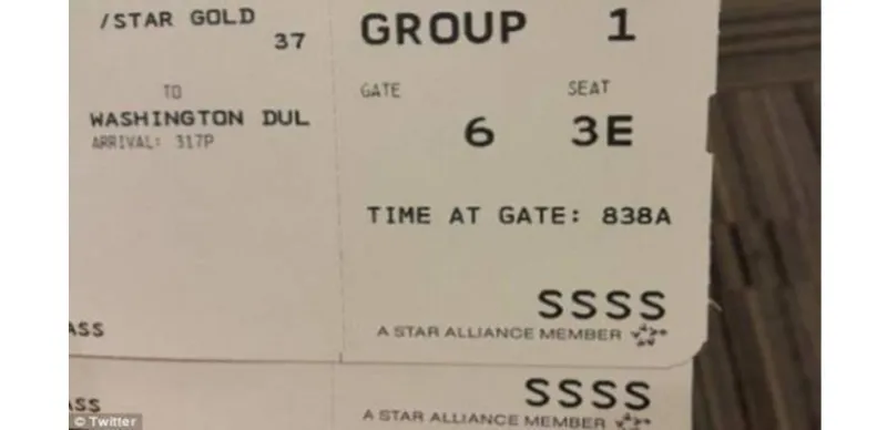 ماذا يعني هذا الرمز على بطاقة صعودك للطائرة