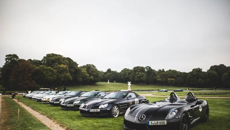 شاهد بالصور نادي خاص لمالكي «مرسيدس بنز SLR مكلارين »المميزين 