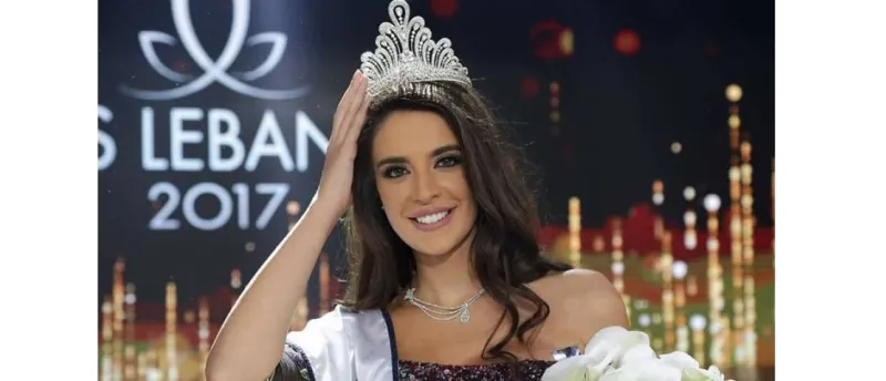 بيرلا الحلو ملكة جمال لبنان 2017 طالبة في إدارة الأعمال