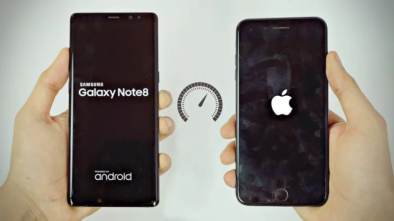 فيديو| حتى لا تحتار.. أليك مقارنة بين آيفون 8 بلس ونوت 8 