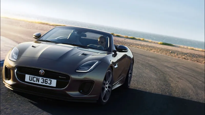 جاكوار F السيارة الرياضية الأكثر ديناميكية بتصميم مميز