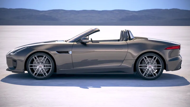 جاكوار F السيارة الرياضية الأكثر ديناميكية بتصميم مميز