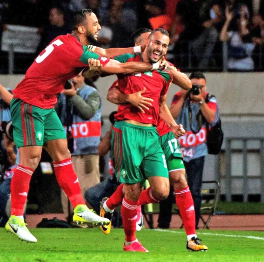 فيديو| المغرب تسقط الجابون بثلاثية وتقترب من التأهل لكأس العالم