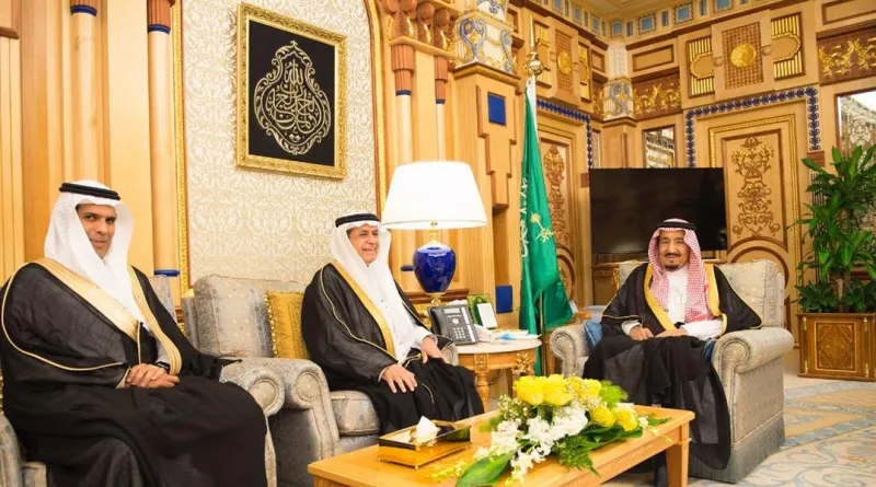 الحمدان والعمودي يؤديان القسم أمام خادم الحرمين الشريفين.. صور