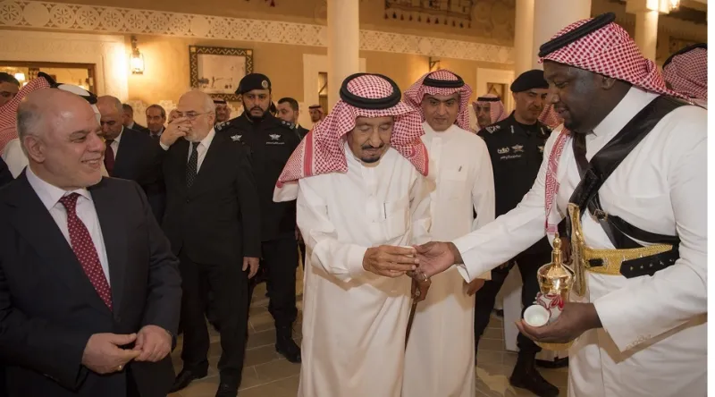 خادم الحرمين يستقبل رئيس وزراء جمهورية العراق