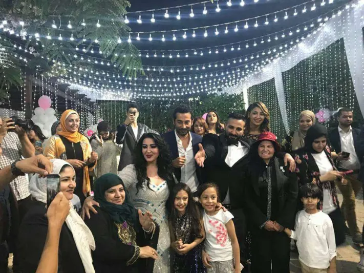  زواج سمية الخشاب من أحمد سعد رسمياً