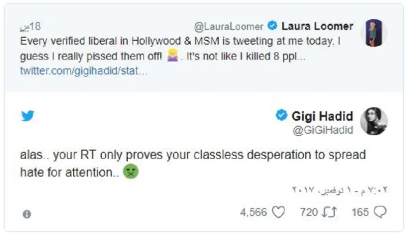 جيجي حديد تدافع عن الحجاب !