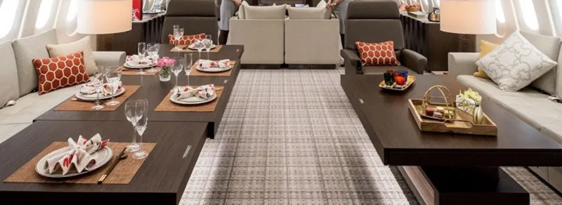  شاهد| «بوينج 787 دريملاينر» الطائرة الخاصة الوحيدة في العالم 