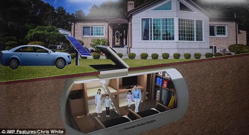  حصون نووية للبيع في كوريا الجنوبية.. فهل تصدق تهديدات «بيونج يانج» ؟(صور) 