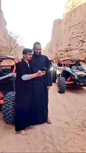 تفاصيل لقاء شباب العلا مع ولي العهد 