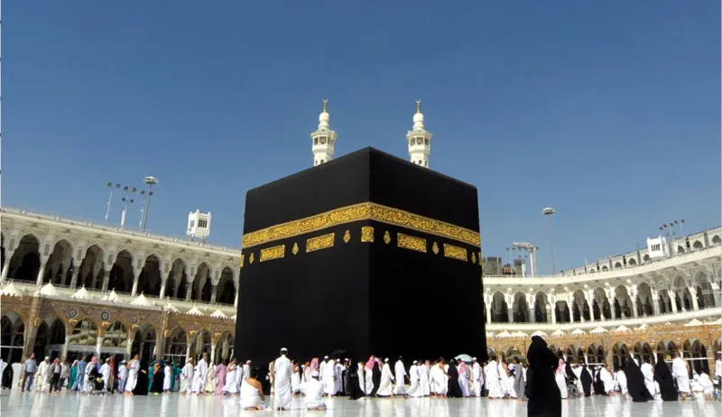 أحدث صور «الكعبة المشرفة » من الفضاء تظهر أمرا غريباً