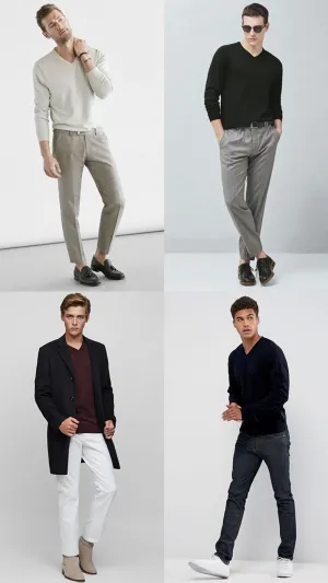 دليل الرجل الأنيق الى الياقة V