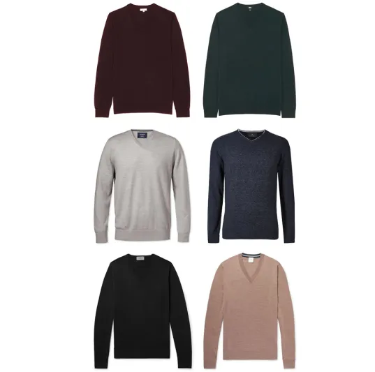 دليل الرجل الأنيق الى الياقة V