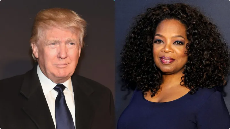 لقاء نادر جمع وينفرى وترامب قبل 30 عاما ..ماذا قالا فيه ؟ (فيديو)