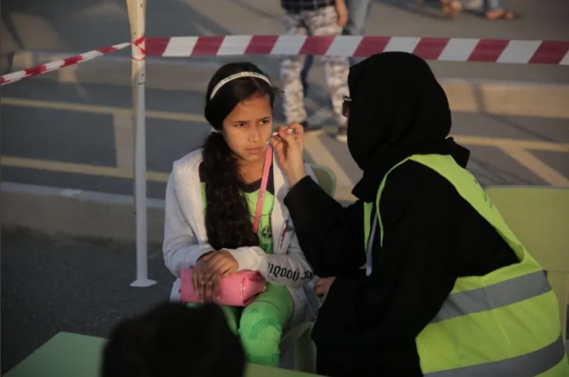 شاهد| حدث تاريخي لأول مرة بتاريخ المملكة في لقاء #الأهلي_الباطن 