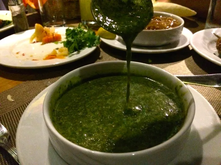 فيديو|أحلام تقع في غرام الملوخية