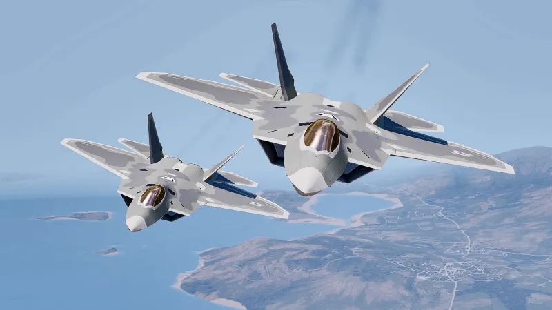 شاهد| «F-22 Raptor» أغلى مقاتلة فى العالم
