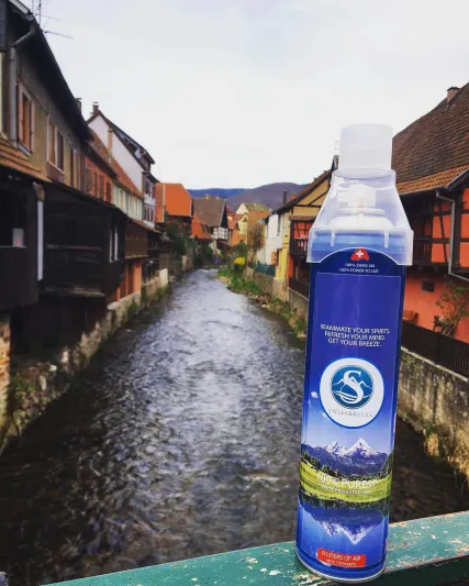 عبوات «هواء نقي» للبيع في سويسرا !