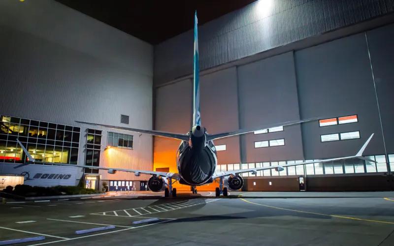 شاهد| أول ظهور رسمي للطائرة بوينج «737 ماكس 7» 