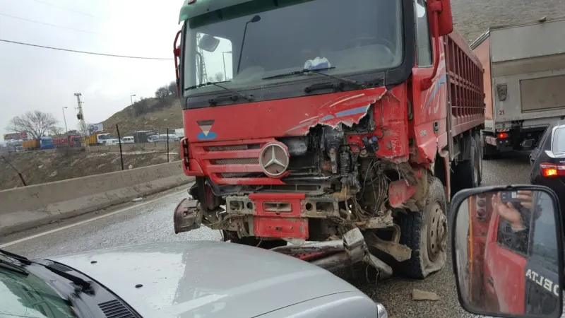 شاهد| حادث شاحنة مروع والضحية امرأة